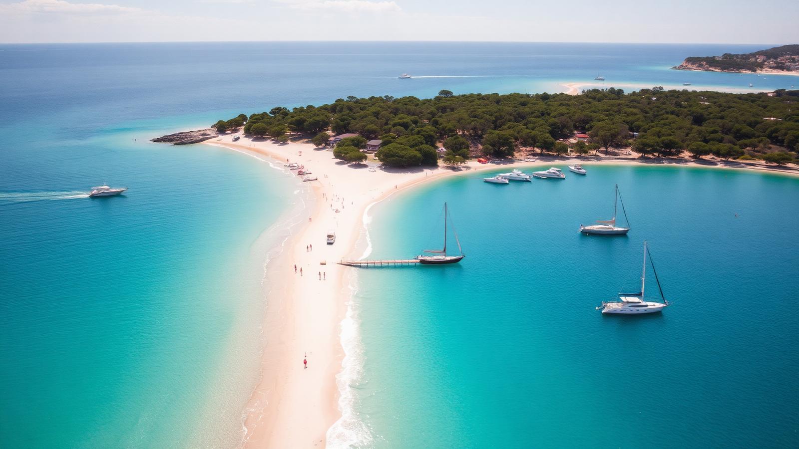 Pampelonne en bateau : la plage mythique vue depuis la mer