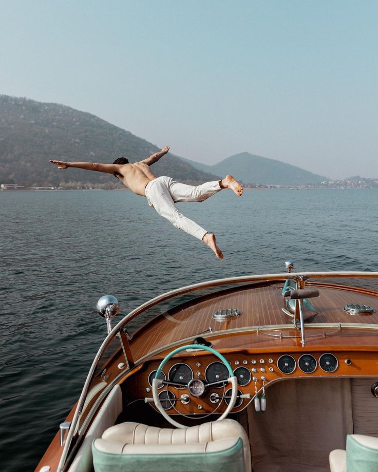 Saut depuis un Riva